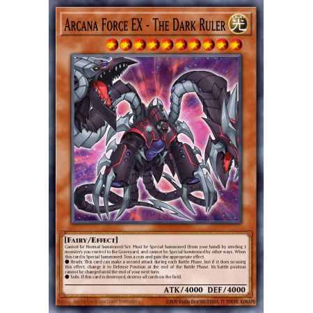 Arcana Force EX - The Dark Ruler (Common)