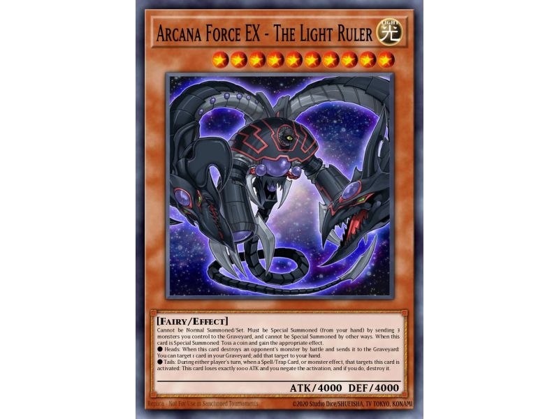 Arcana Force EX - The Light Ruler (Common)