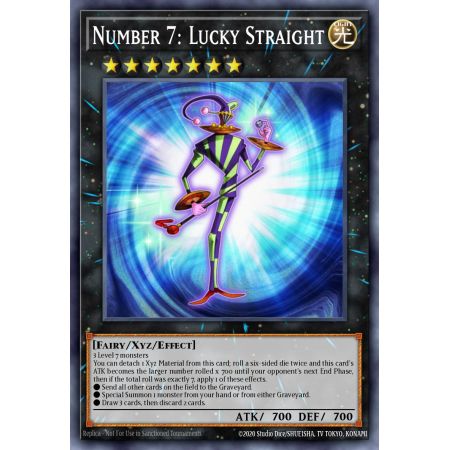 Number 7: Lucky Straight (Common)