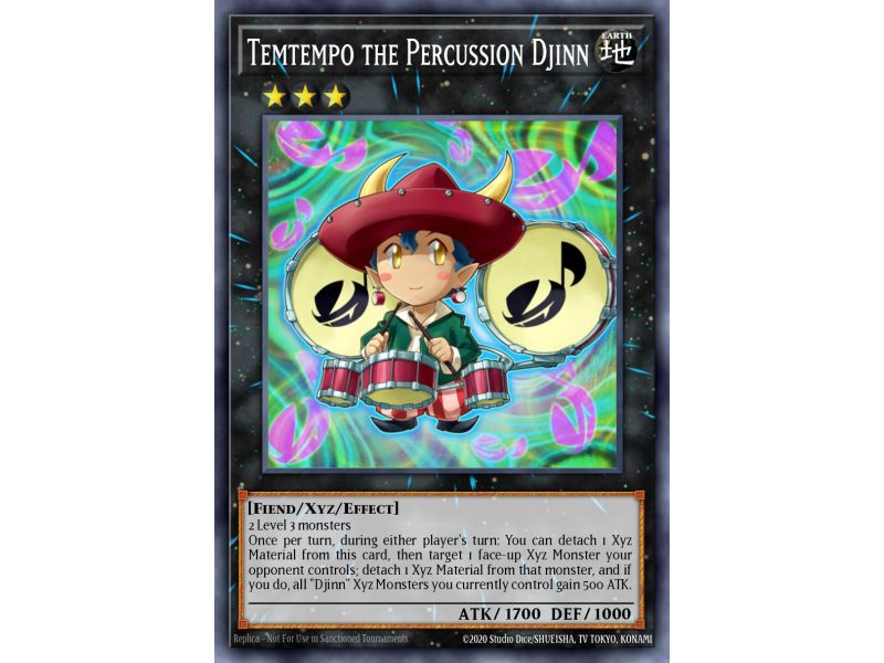 Temtempo the Percussion Djinn (Common)