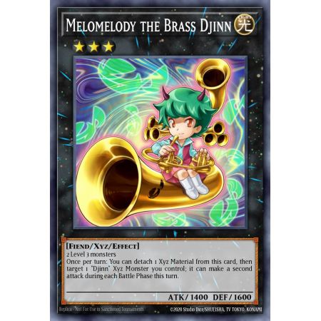 Melomelody the Brass Djinn (Common)