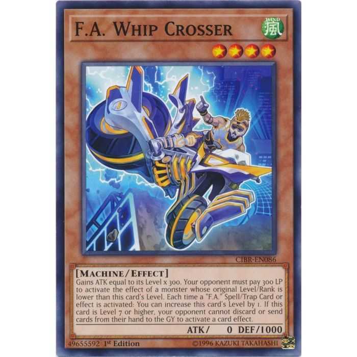 F.A. Whip Crosser (Common) – Circuit Break | Carta YUGIOH en México