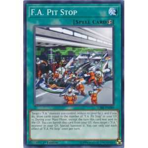 F.A. Pit Stop (Common) – Circuit Break | Carta YUGIOH en México