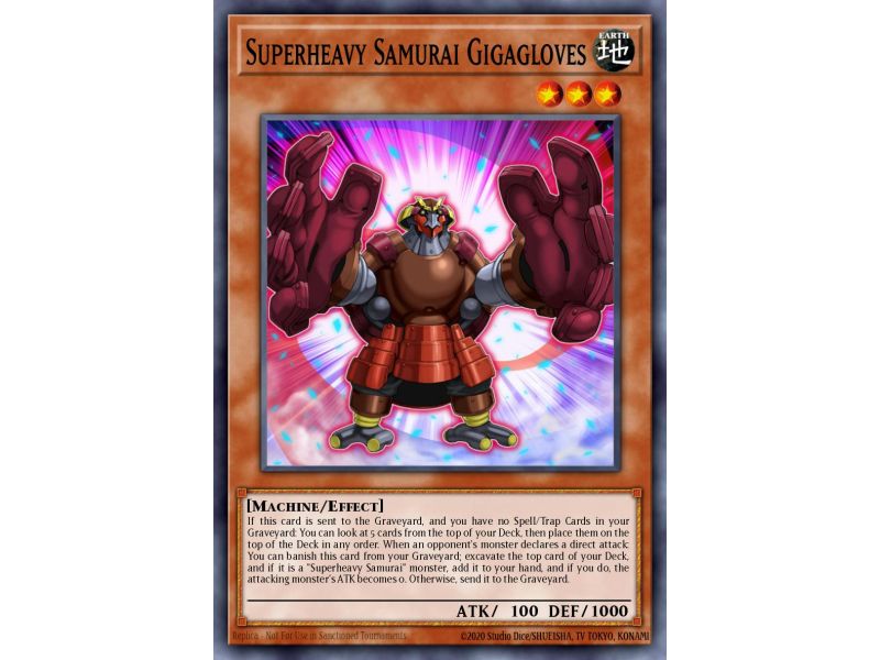 Superheavy Samurai Gigagloves (Common)