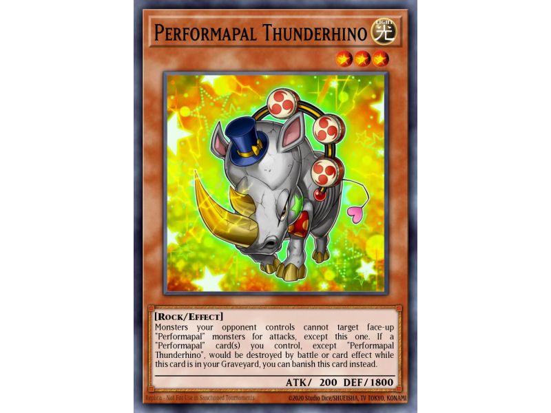 Performapal Thunderhino (Common)