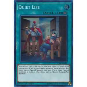 Quiet Life (Super Rare) – Circuit Break | Carta YUGIOH en México