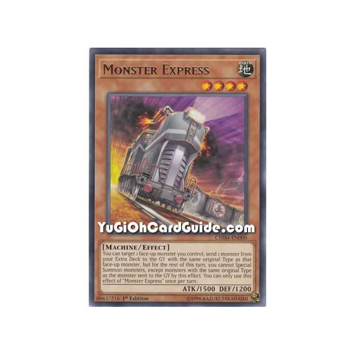 Monster Express (Rare) – Chaos Impact | Carta YUGIOH en México