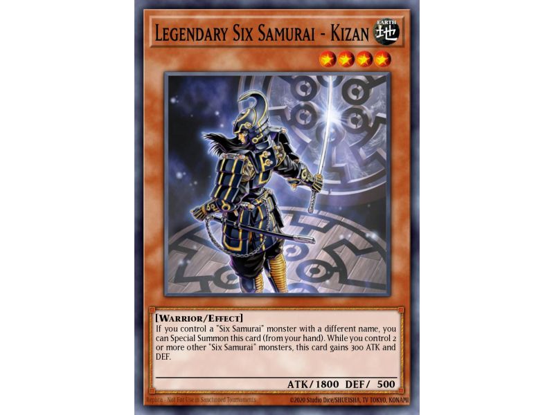 Legendary Six Samurai - Kizan (Super Rare)