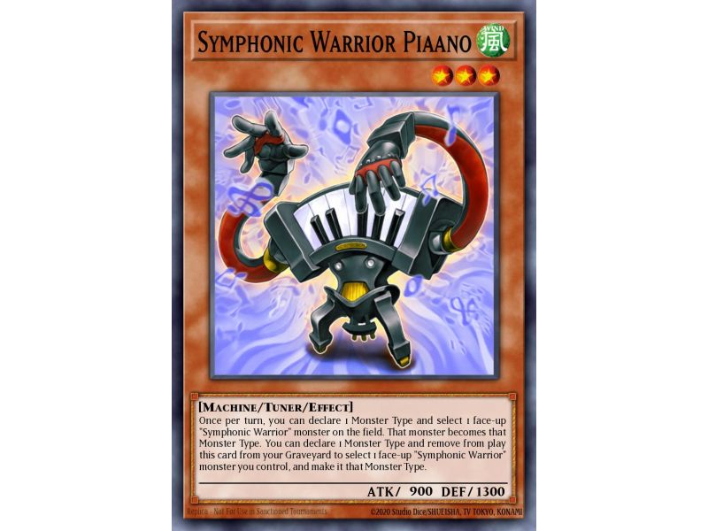 Symphonic Warrior Piaano (Rare)