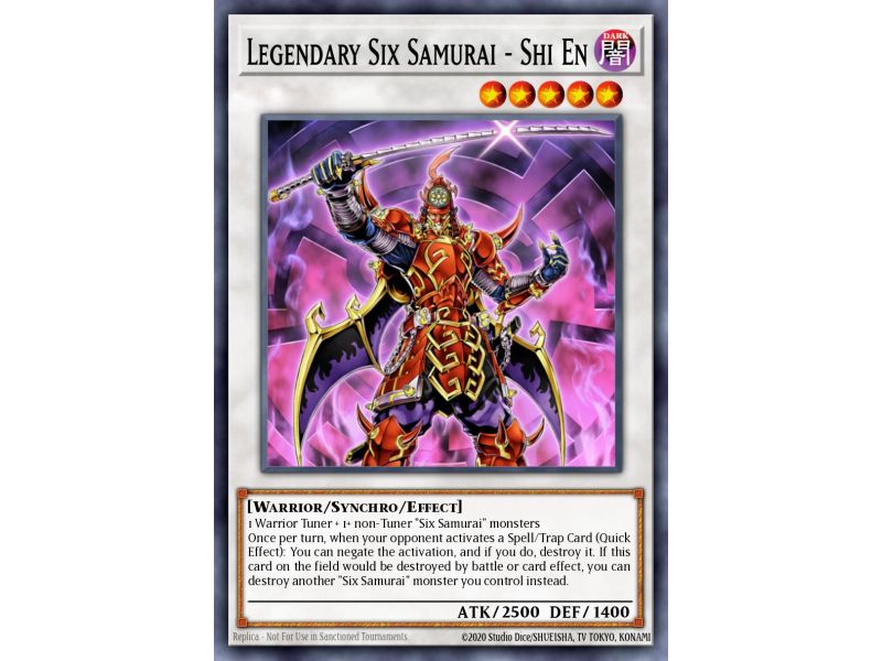 Legendary Six Samurai - Shi En (Ultimate Rare)