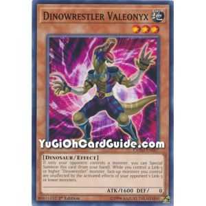 Dinowrestler Valeonyx (Common) – Chaos Impact | Carta YUGIOH en México