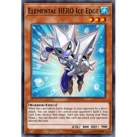 Elemental HERO Ice Edge (Super Rare)