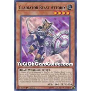 Gladiator Beast Attorix (Rare) – Chaos Impact | Carta YUGIOH en México