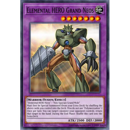 Elemental HERO Grand Neos (Ultimate Rare)