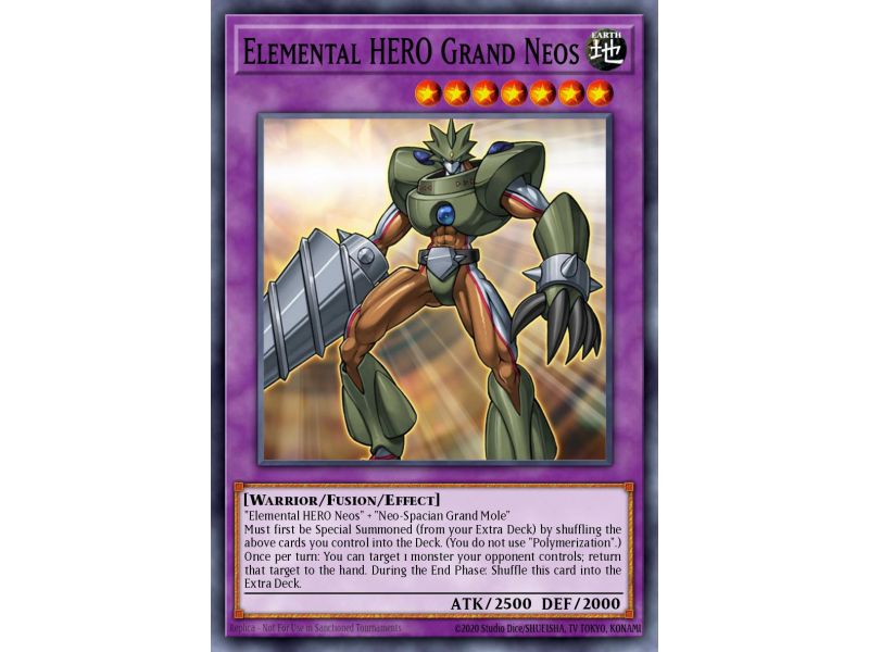 Elemental HERO Grand Neos (Ultimate Rare)