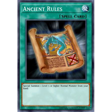 Ancient Rules (Rare)