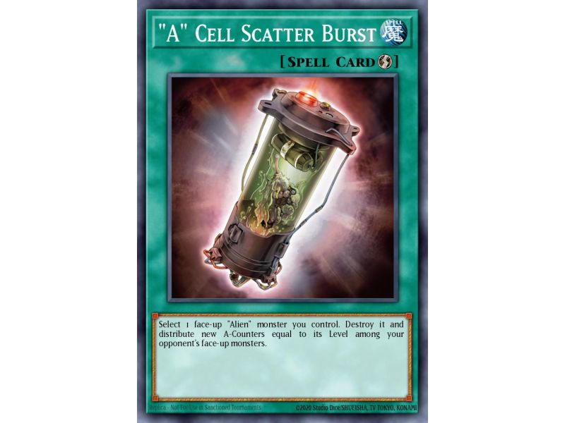 "A" Cell Scatter Burst (Common)