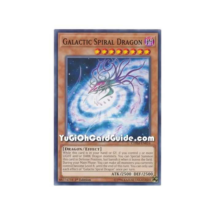 Galactic Spiral Dragon (Common) – Chaos Impact | Carta YUGIOH en México