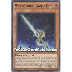 World Legacy - "World Key" (Common) – Chaos Impact | Carta YUGIOH en México