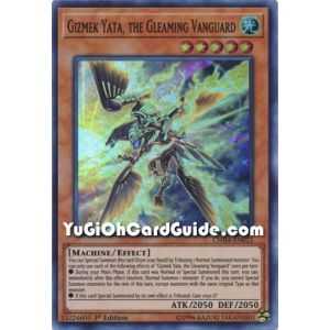 Gizmek Yata, the Gleaming Vanguard (Super Rare) – Chaos Impact | Carta YUGIOH en México