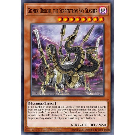 Gizmek Orochi, the Serpentron Sky Slasher (Common)