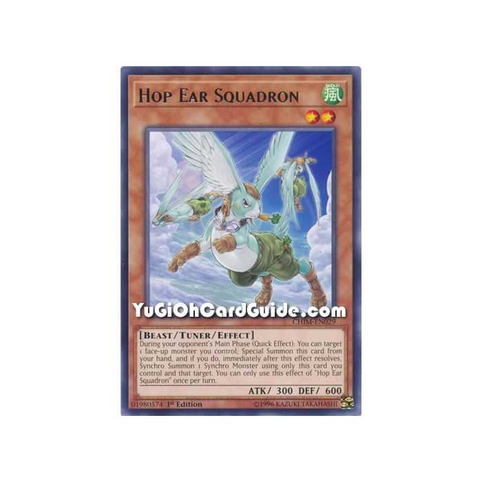 Hop Ear Squadron (Rare) – Chaos Impact | Carta YUGIOH en México