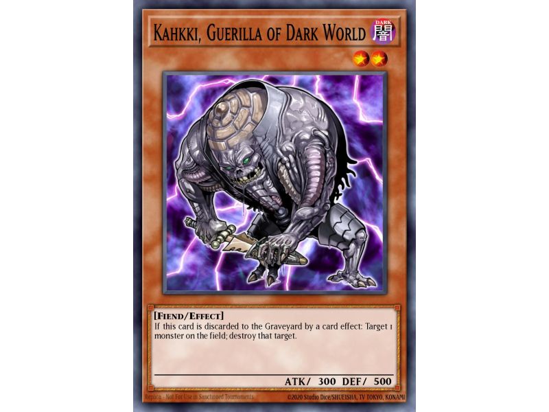 Kahkki, Guerilla of Dark World (Common)