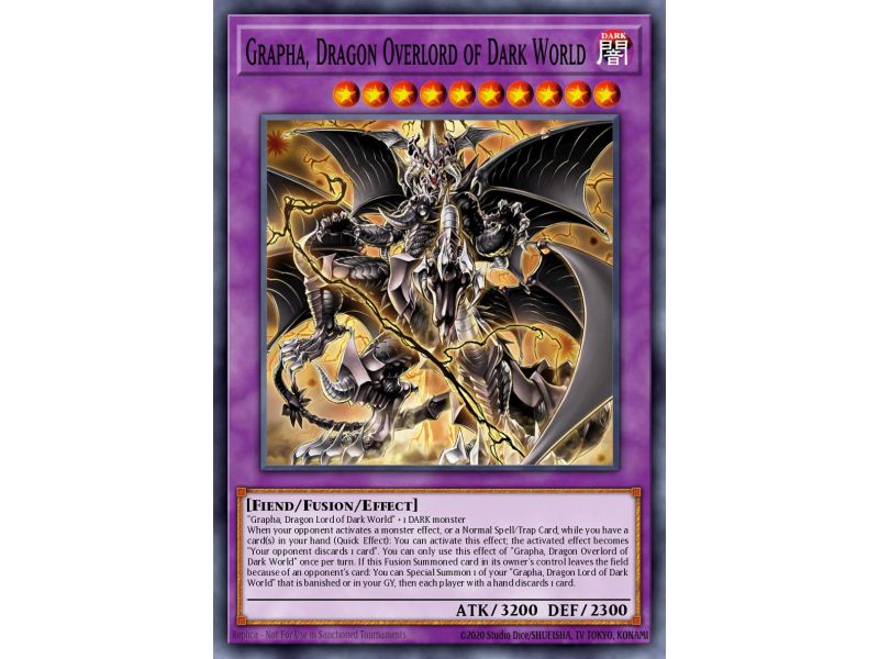 Grapha, Dragon Overlord of Dark World (Ultra Rare)