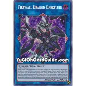 Firewall Dragon Darkfluid (Secret Rare) – Chaos Impact | Carta YUGIOH en México