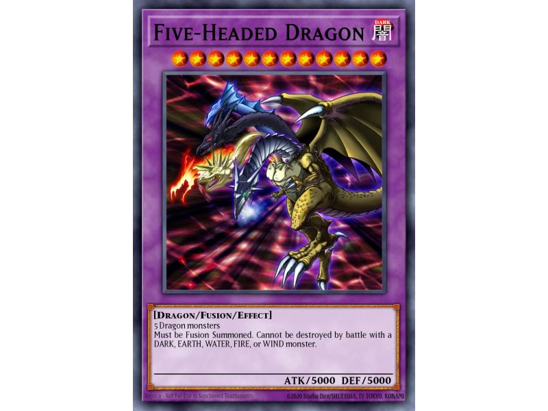 Five-Headed Dragon (Ultra Rare)