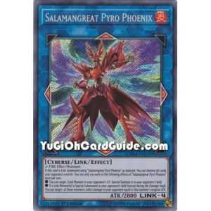 Salamangreat Pyro Phoenix (Secret Rare) – Chaos Impact | Carta YUGIOH en México