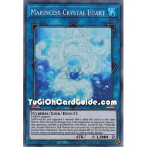Marincess Crystal Heart (Super Rare) – Chaos Impact | Carta YUGIOH en México