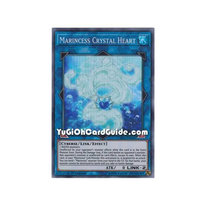 Marincess Crystal Heart (Super Rare) – Chaos Impact | Carta YUGIOH en México