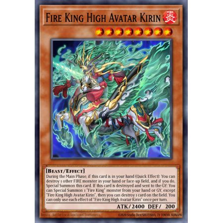 Fire King High Avatar Kirin (Ultra Rare)
