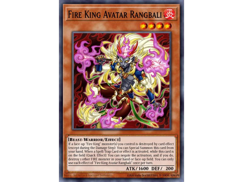 Fire King Avatar Rangbali (Ultra Rare)