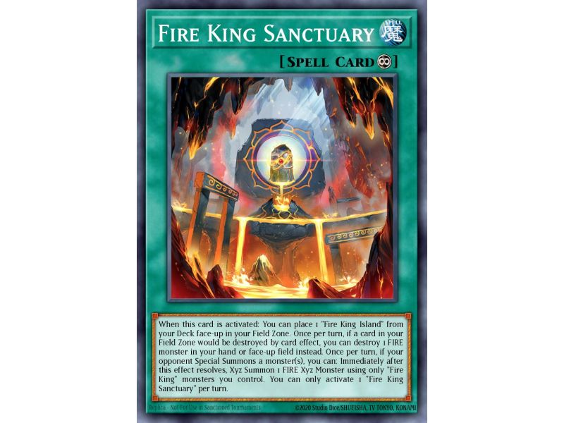 Fire King Sanctuary (Ultra Rare)
