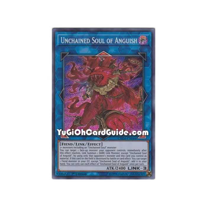 Unchained Soul of Anguish (Secret Rare) – Chaos Impact | Carta YUGIOH en México