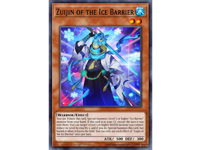 Zuijin of the Ice Barrier (Ultra Rare)