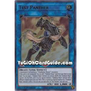 Test Panther (Ultra Rare) – Chaos Impact | Carta YUGIOH en México