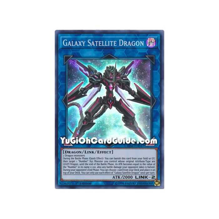 Galaxy Satellite Dragon (Super Rare) – Chaos Impact | Carta YUGIOH en México