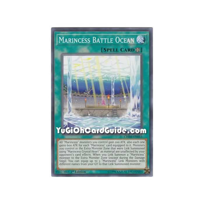 Marincess Battle Ocean (Common) – Chaos Impact | Carta YUGIOH en México