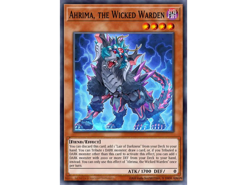 Ahrima, the Wicked Warden (Super Rare)