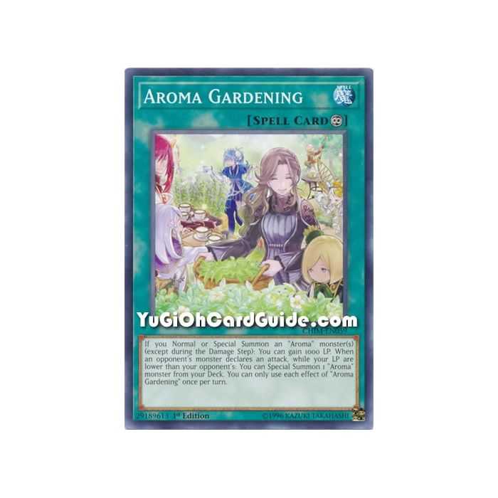 Aroma Gardening (Common) – Chaos Impact | Carta YUGIOH en México