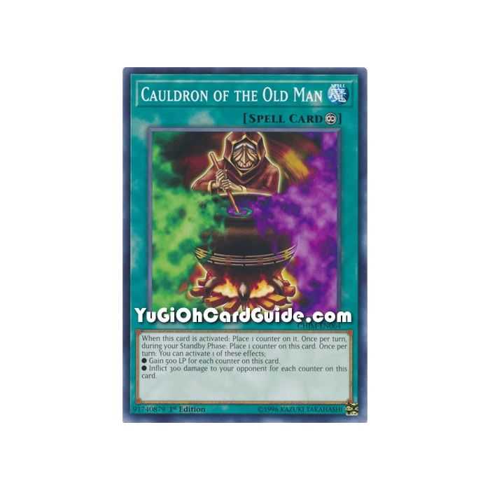 Cauldron of the Old Man (Common) – Chaos Impact | Carta YUGIOH en México