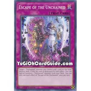 Escape of the Unchained (Common) – Chaos Impact | Carta YUGIOH en México