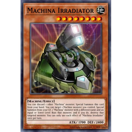 Machina Irradiator (Common)