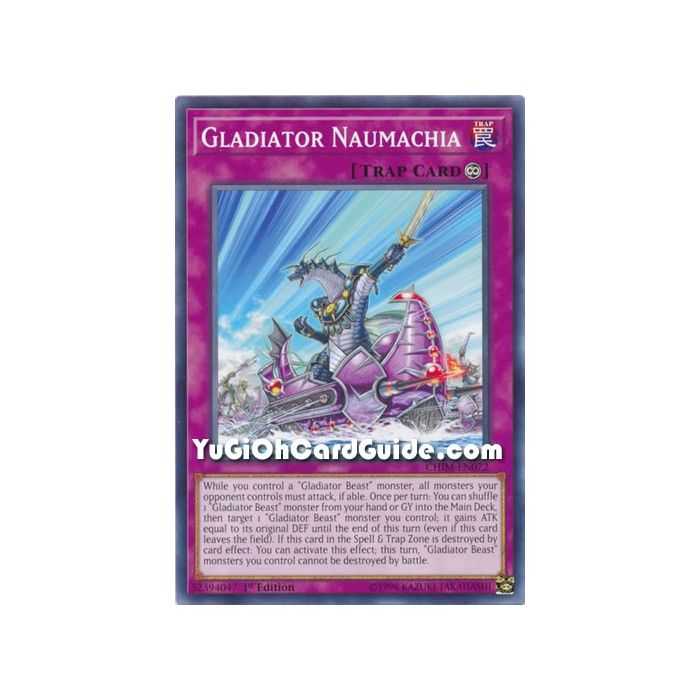 Gladiator Naumachia (Common) – Chaos Impact | Carta YUGIOH en México