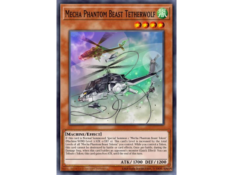 Mecha Phantom Beast Tetherwolf (Common)