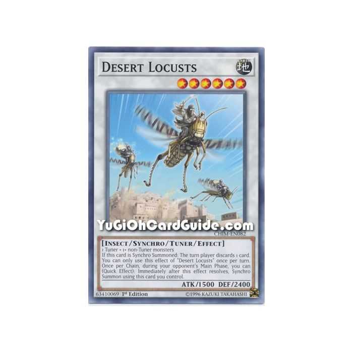 Desert Locusts (Common) – Chaos Impact | Carta YUGIOH en México