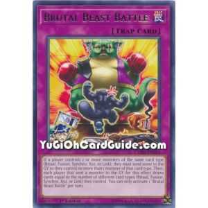 Brutal Beast Battle (Rare) – Chaos Impact | Carta YUGIOH en México